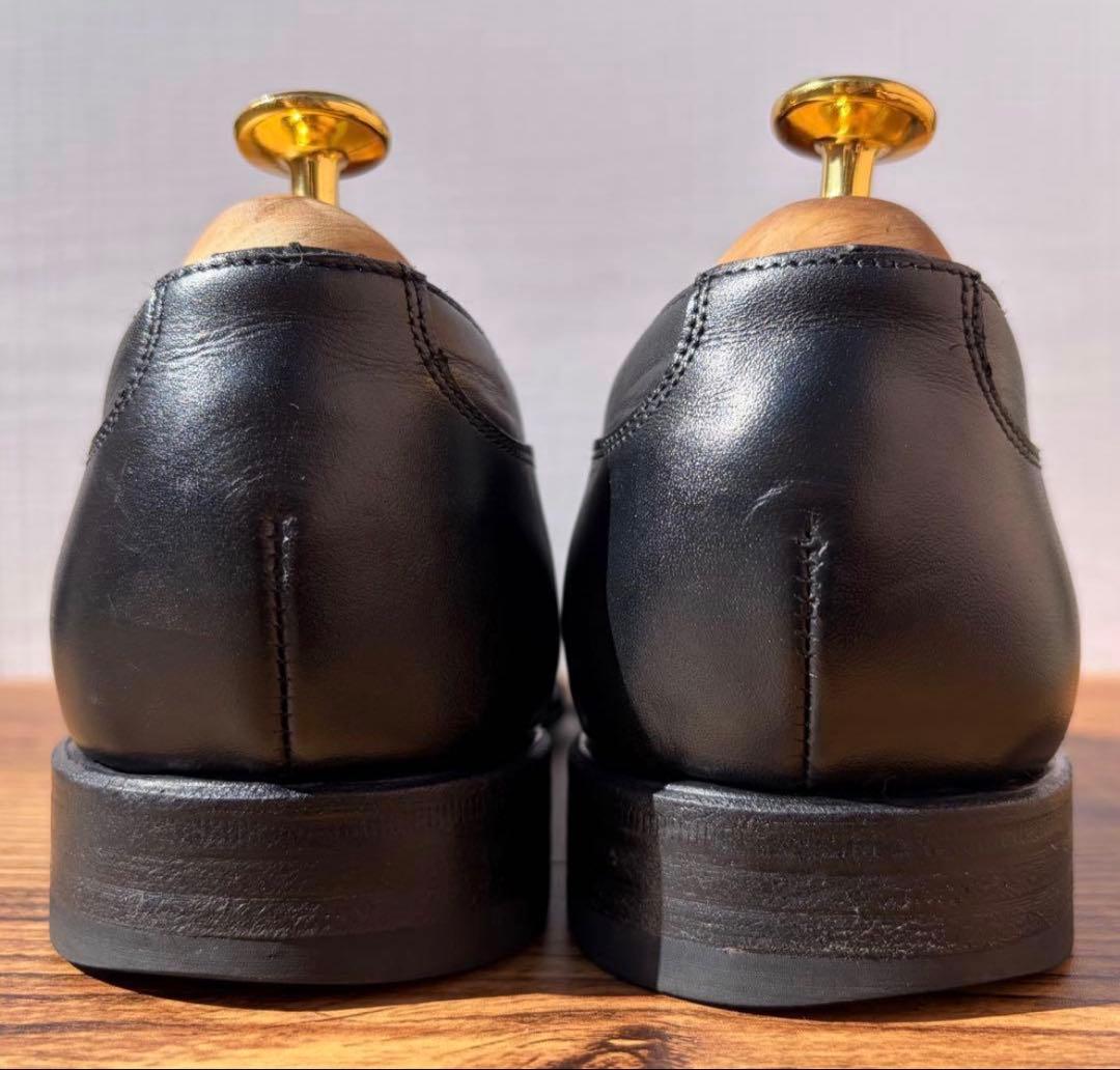 【美品】ジャランスリウァヤ ストレートチップ 25cm ブラック 内羽根 革靴