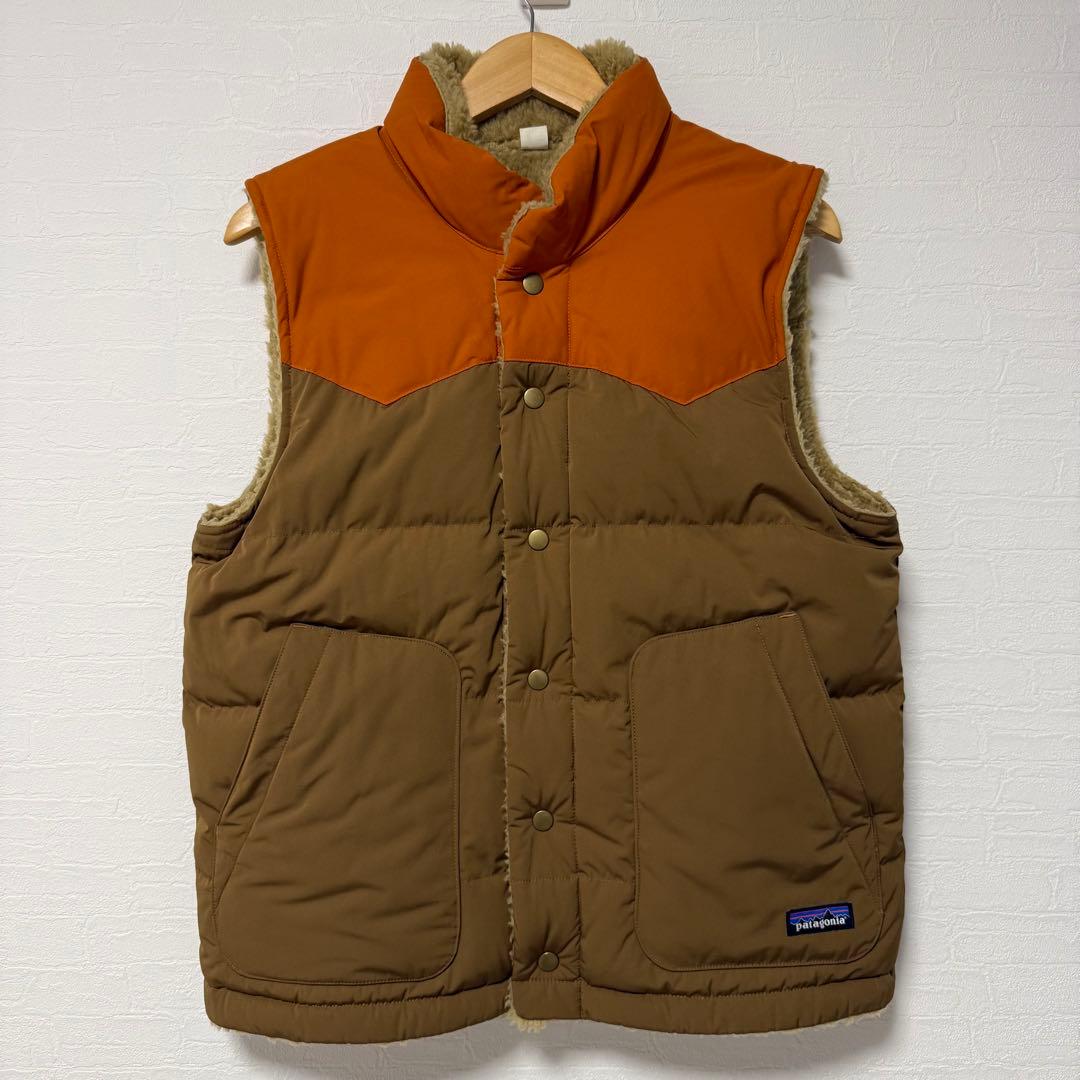 patagonia リバーシブル ビビーダウンベスト S 27588FA21