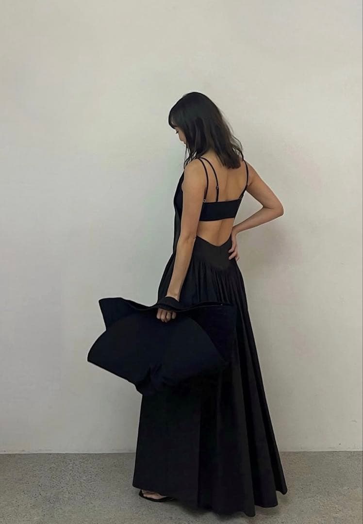 etre tokyo エトレトウキョウ　ランドスケープラフィアバッグ