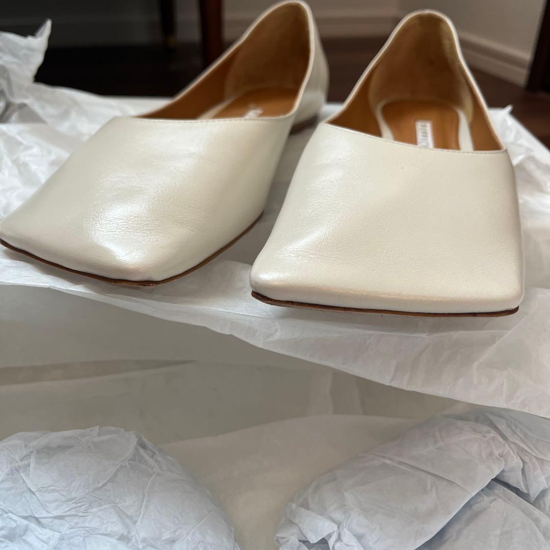 ピッピシック スクエアフラットシューズ