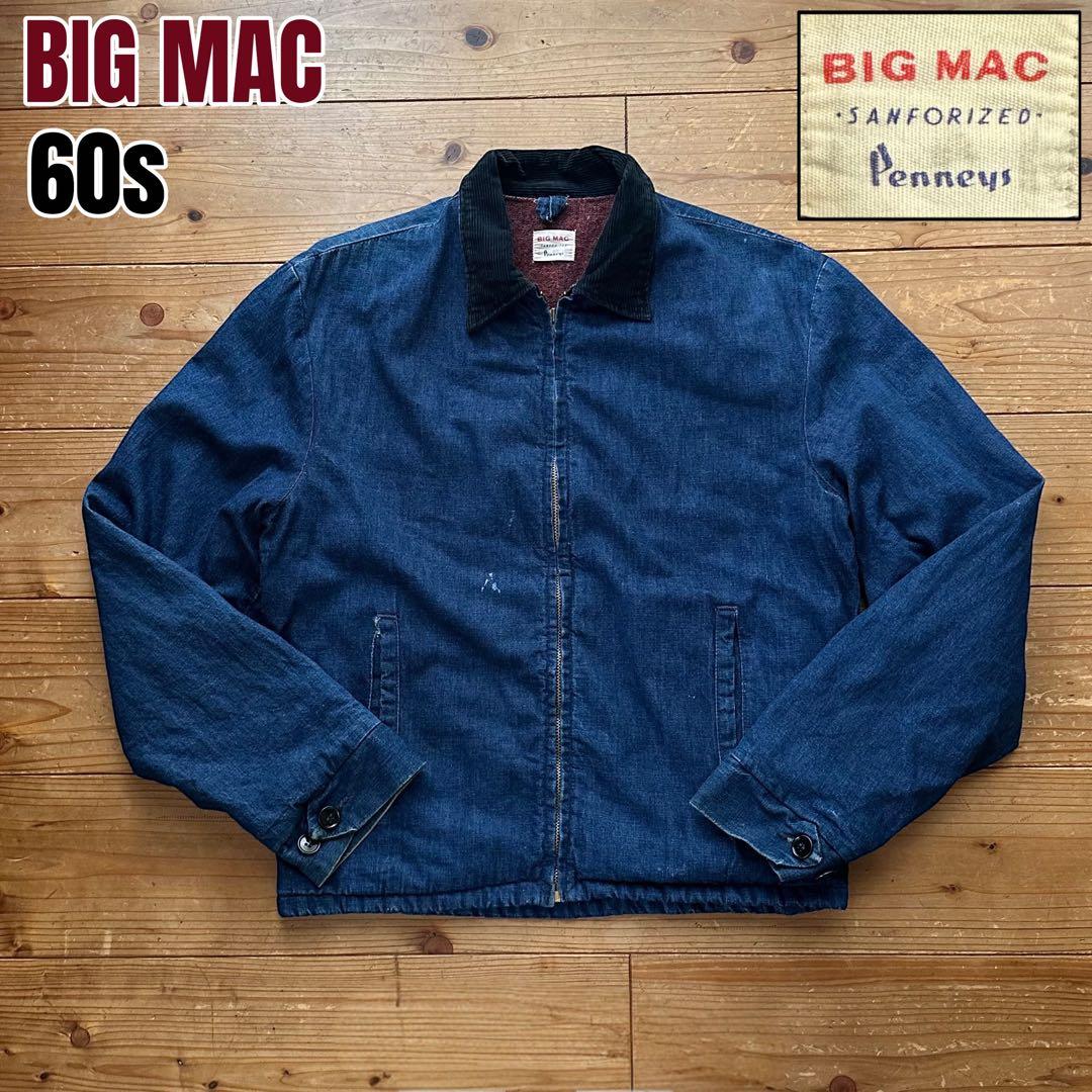 超希少 60s BIG MAC Penneys ジップアップ デニムジャケット
