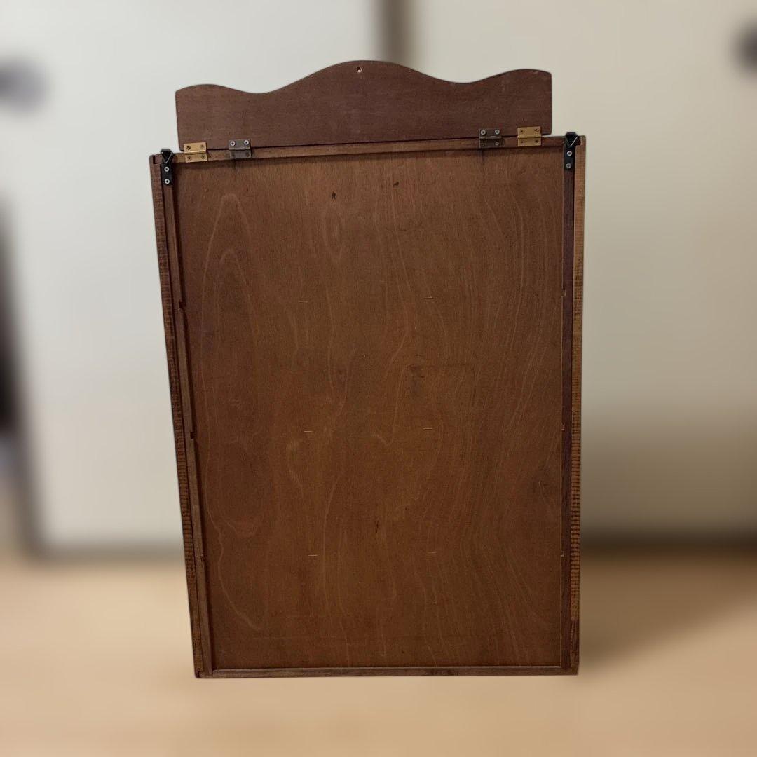   ロイヤルアルバートカップボード　木製キャビネット飾り棚