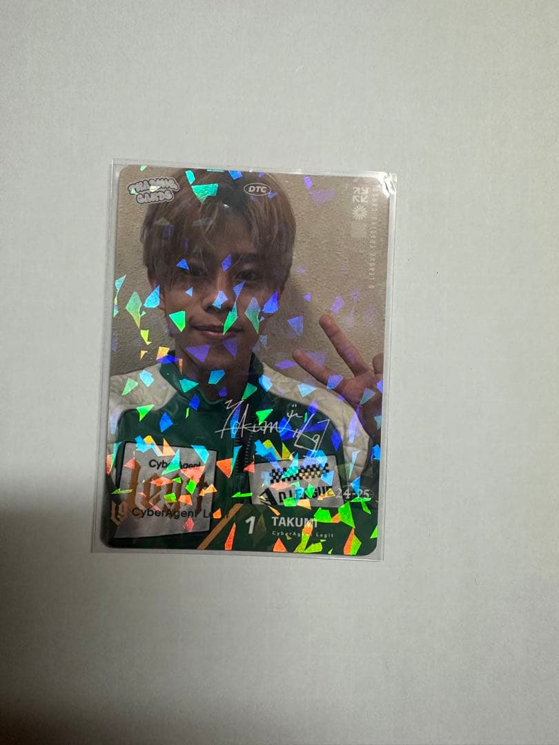 Dリーグ CyberAgent Legit TAKUMI トレカ レア