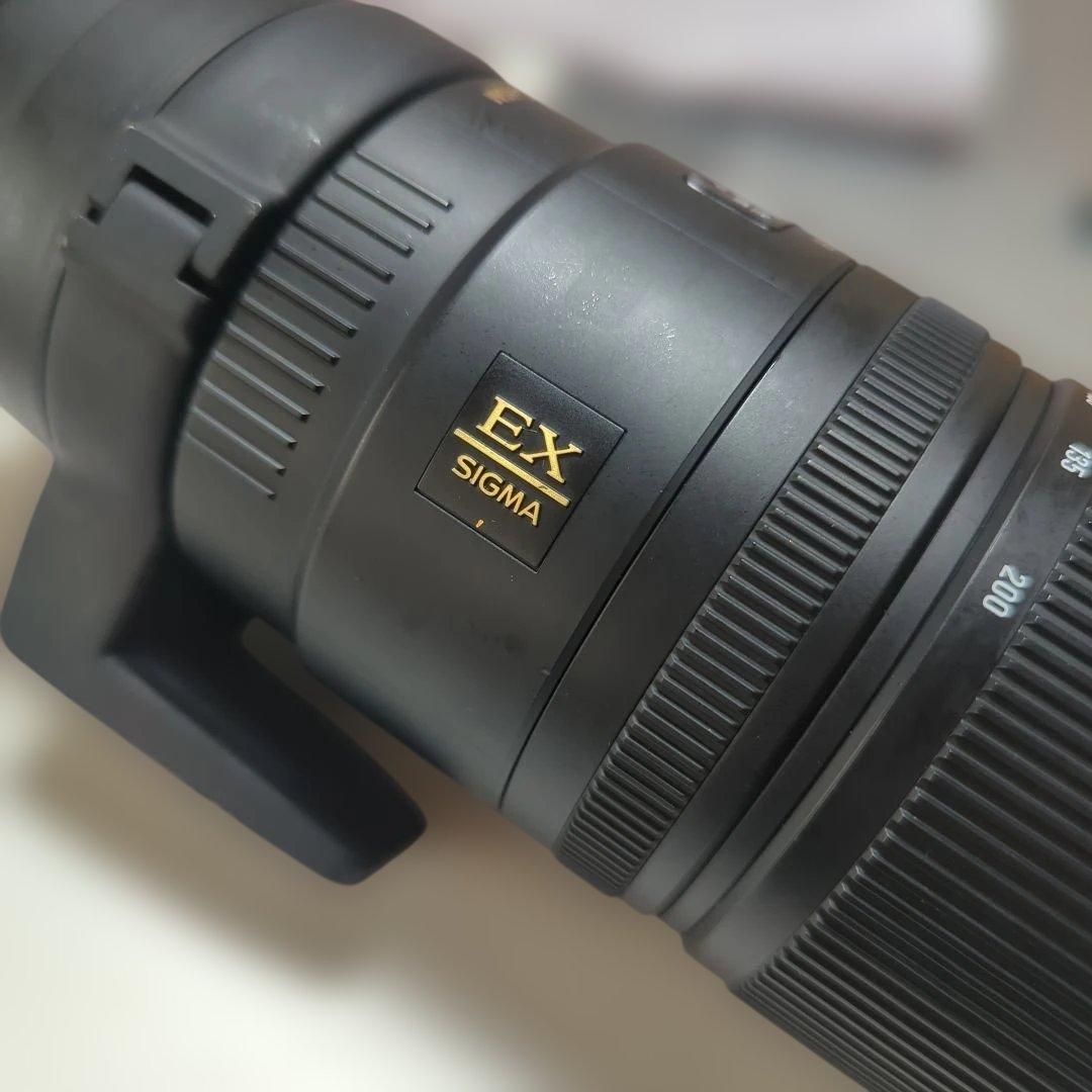 レンズ(ズーム) SIGMA 70-200mm F2.8 EX DG OS HSM