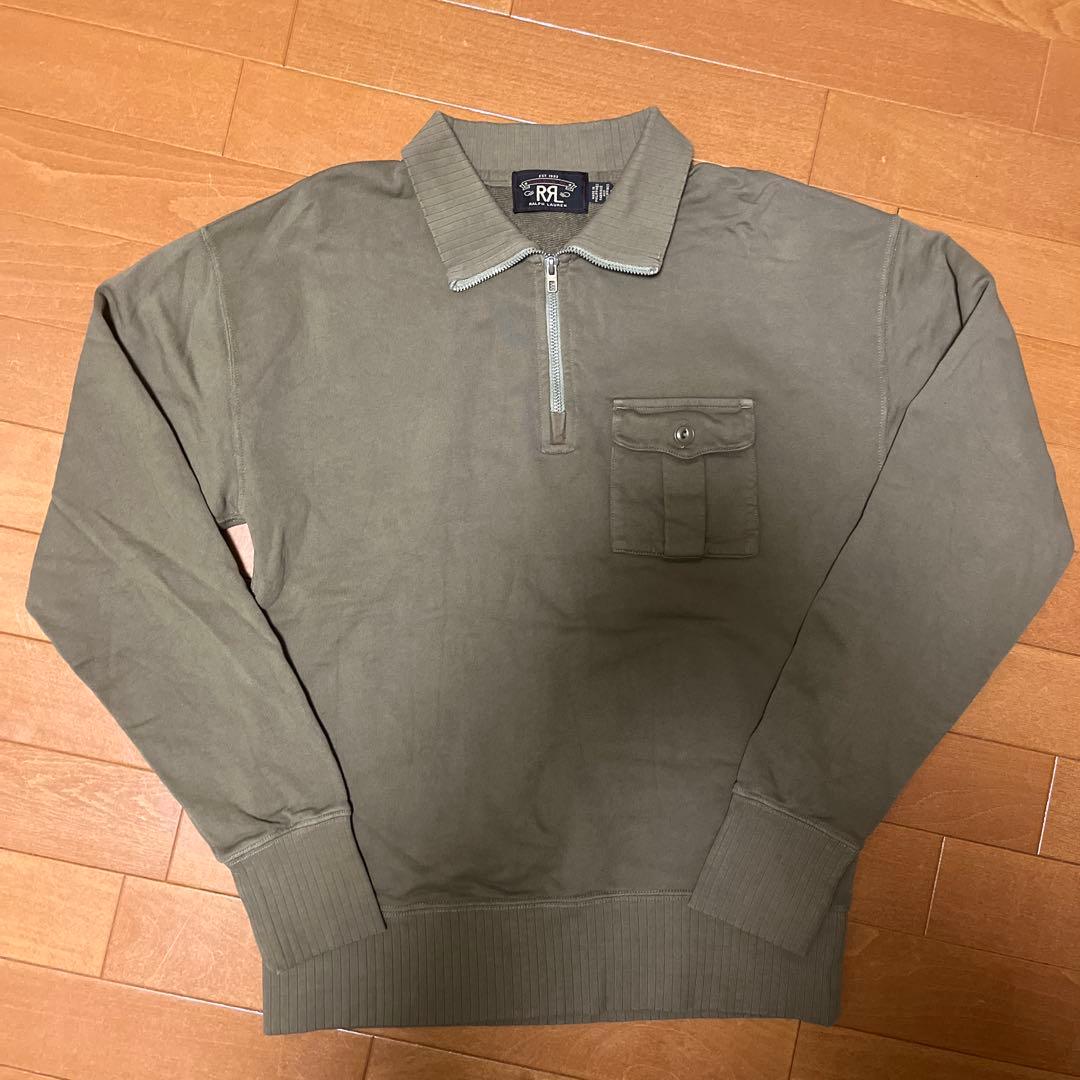 RRL S ハーフジップ スウェット 新品未使用 ダブルアールエル