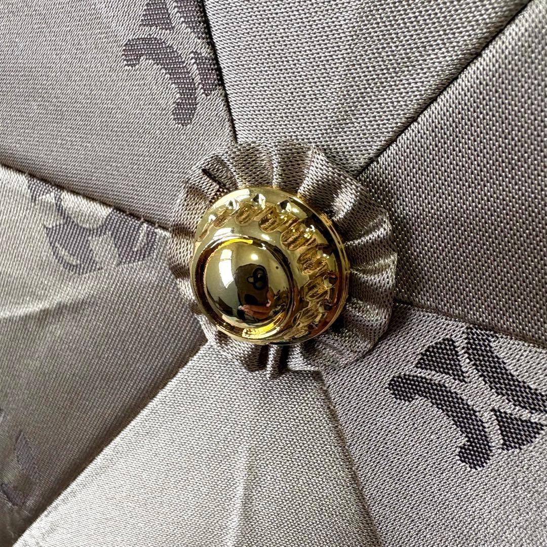 【未使用品級】CELINE セリーヌ　トリオンフ　ゴールド金具　折りたたみ傘