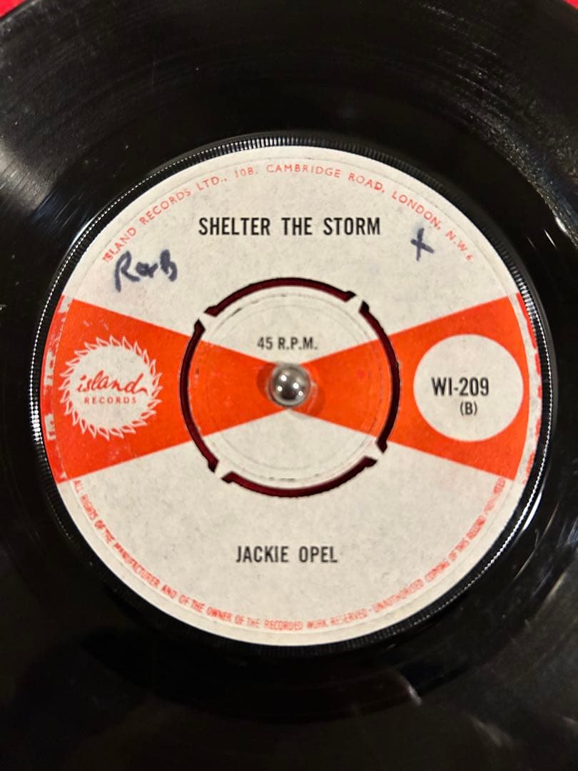 洋楽 JACKIE OPEL - GO AWAY