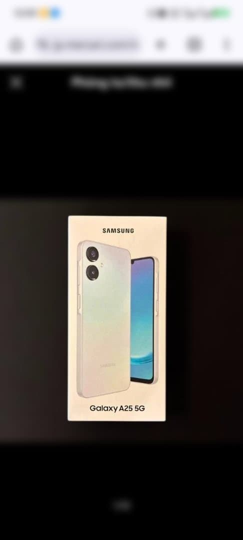 【新品未開封】Samsung Galaxy A25 5G 本体 ライトブルー