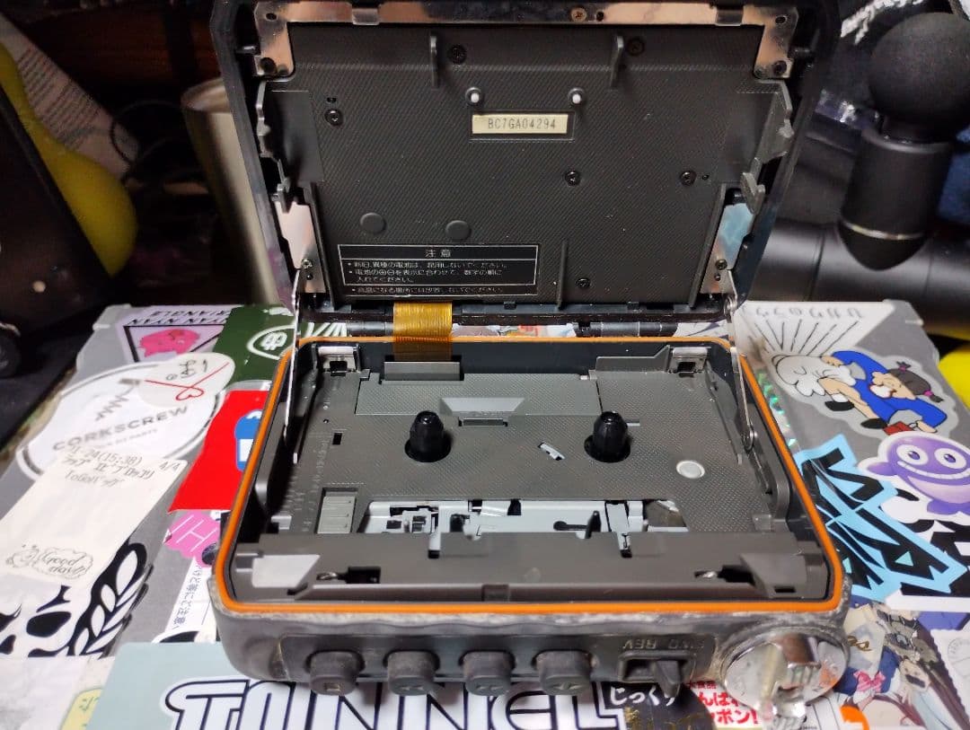 Panasonic - Shock Wave/カセットプレイヤー/赤黒モデル