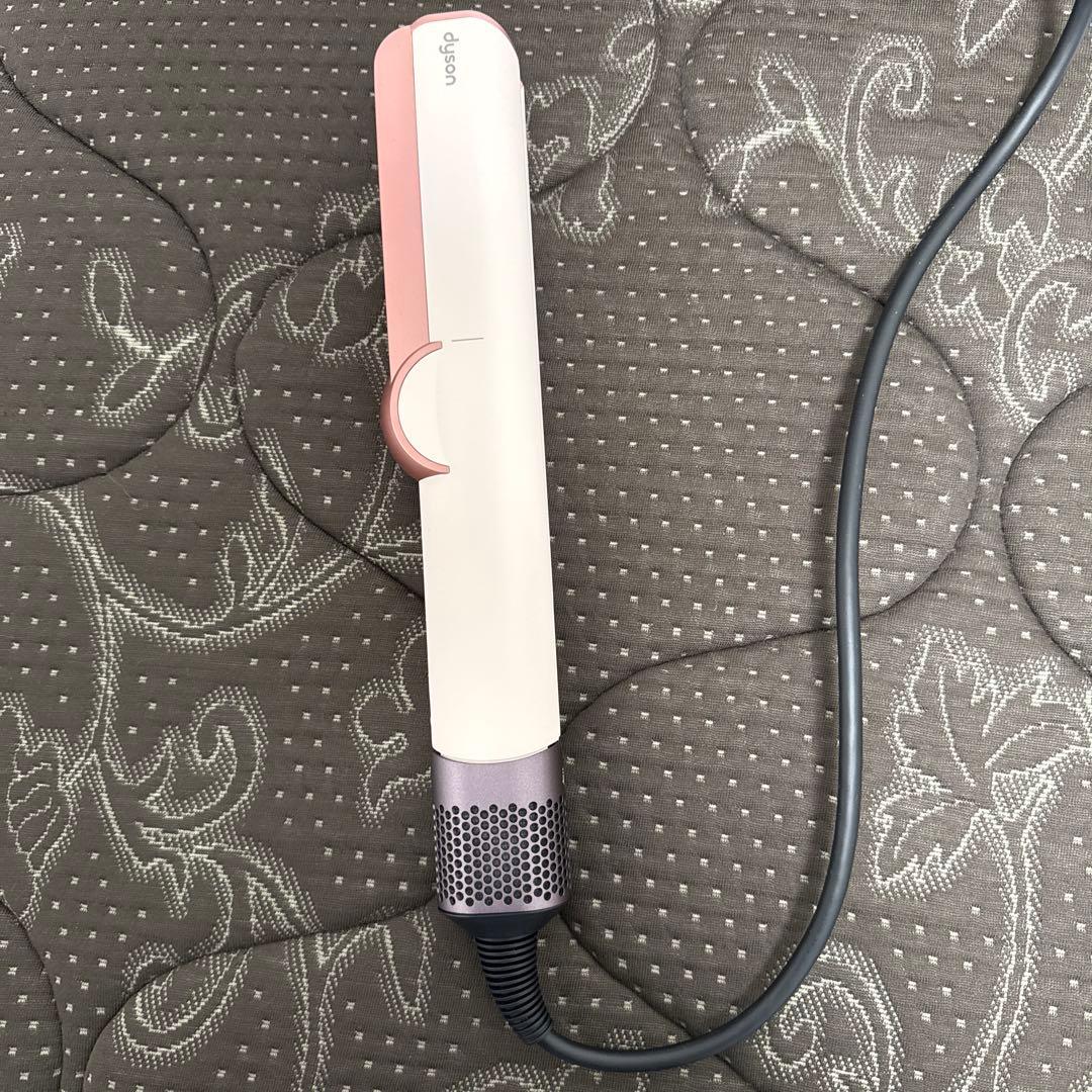 Dyson ストレートヘアアイロン ホワイト・ピンク