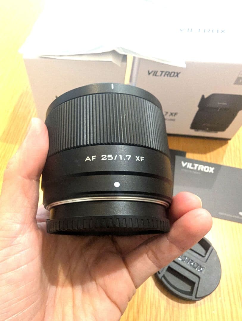 VILTROX AF25mm F1.7 XF（富士フイルムXマウント）