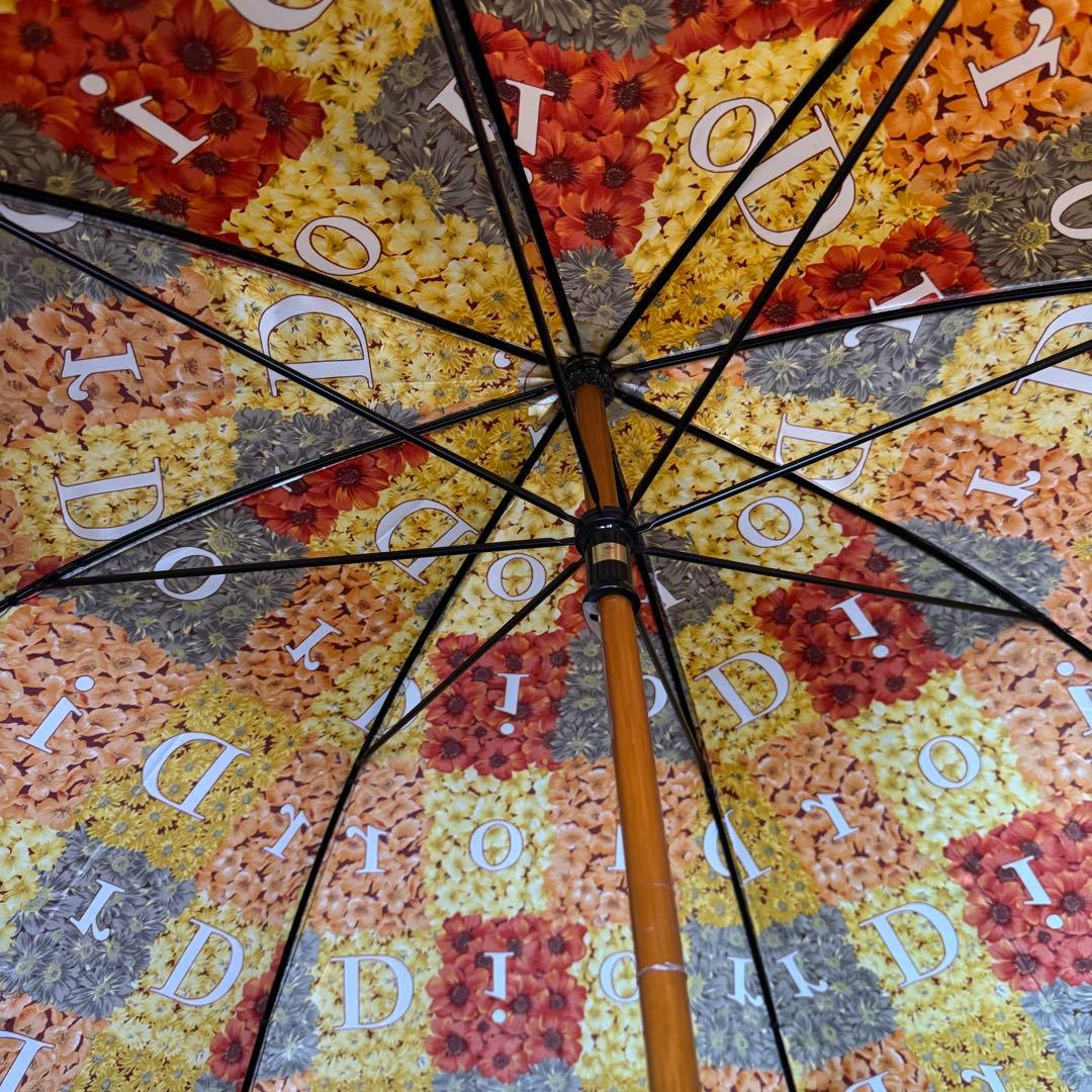 クリスチャンディオール Christian Dior ロゴ総柄 長傘 雨傘