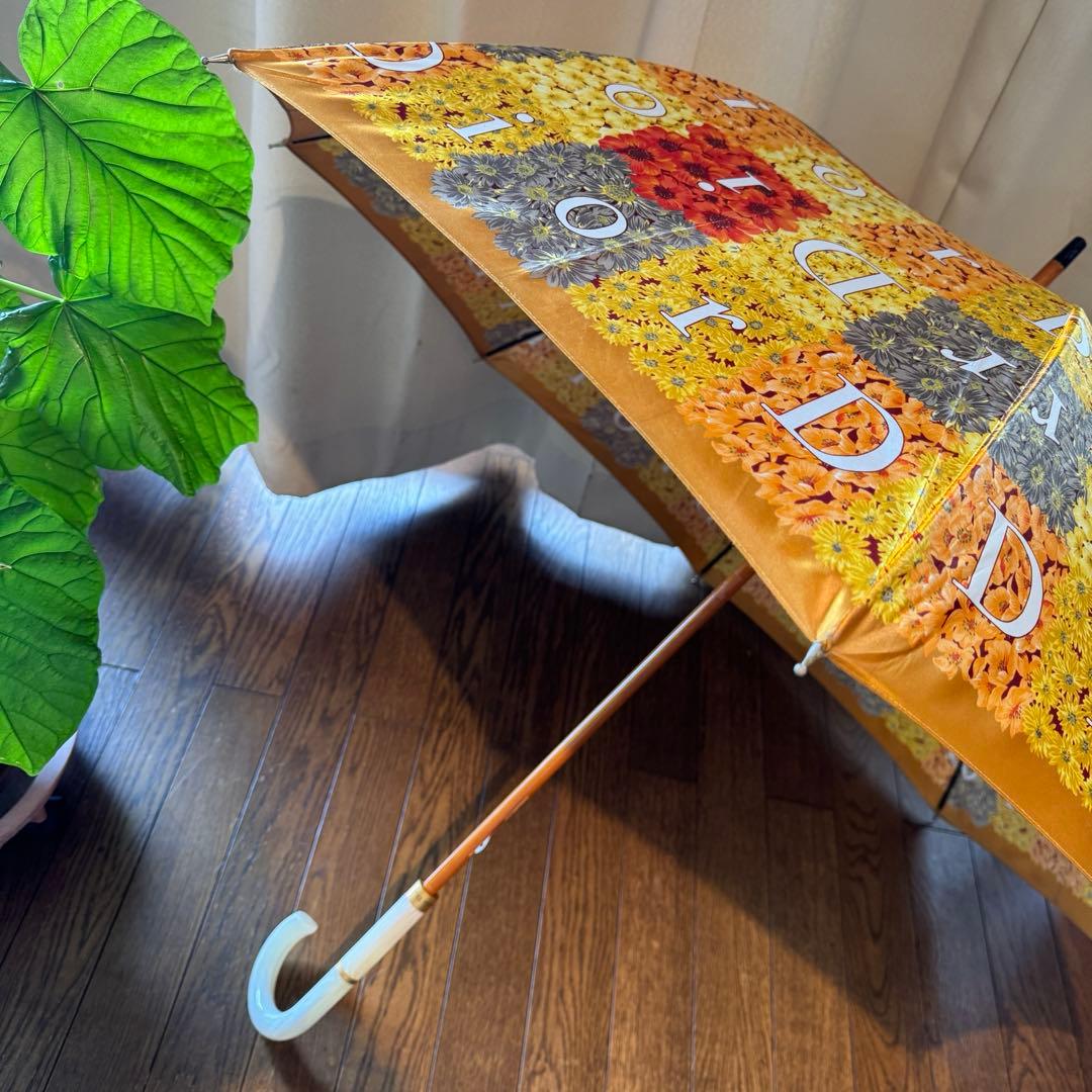 クリスチャンディオール Christian Dior ロゴ総柄 長傘 雨傘