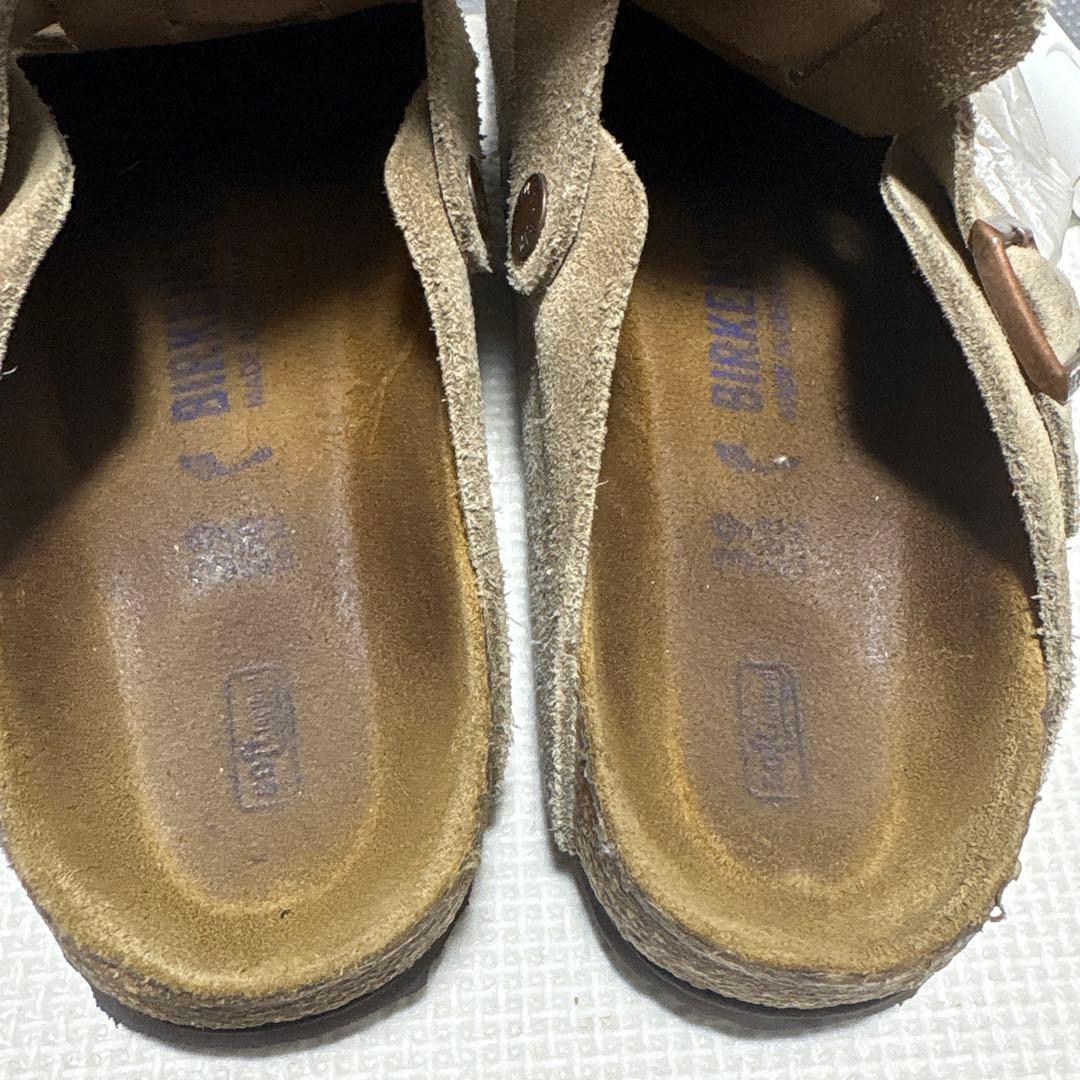 ビルケンシュトック ボストン サンダル【39】25cm ベージュ トープ