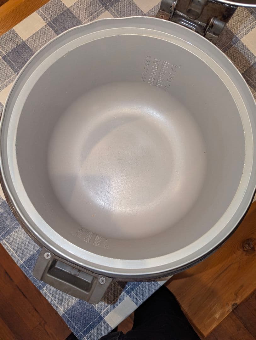 【保証付】電子ジャー付炊飯器 PR-4200S-1　都市ガス用　パッキン交換済