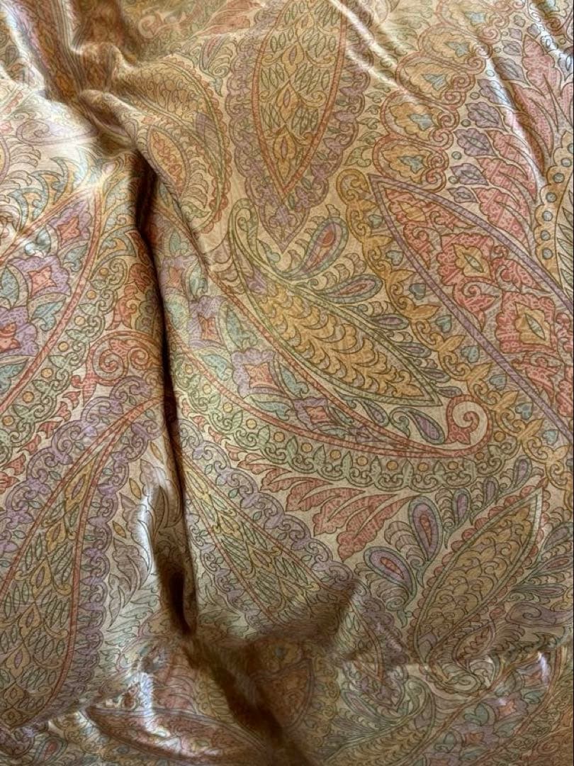 ほぼ未使用◇大阪西川＊羽毛掛け布団 ◇シングルロング