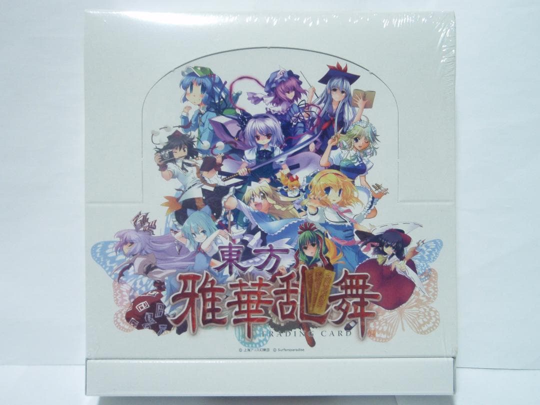 初回版 東方雅華乱舞 1BOX トレカ 東方Project 博麗霊夢 霧雨魔理沙
