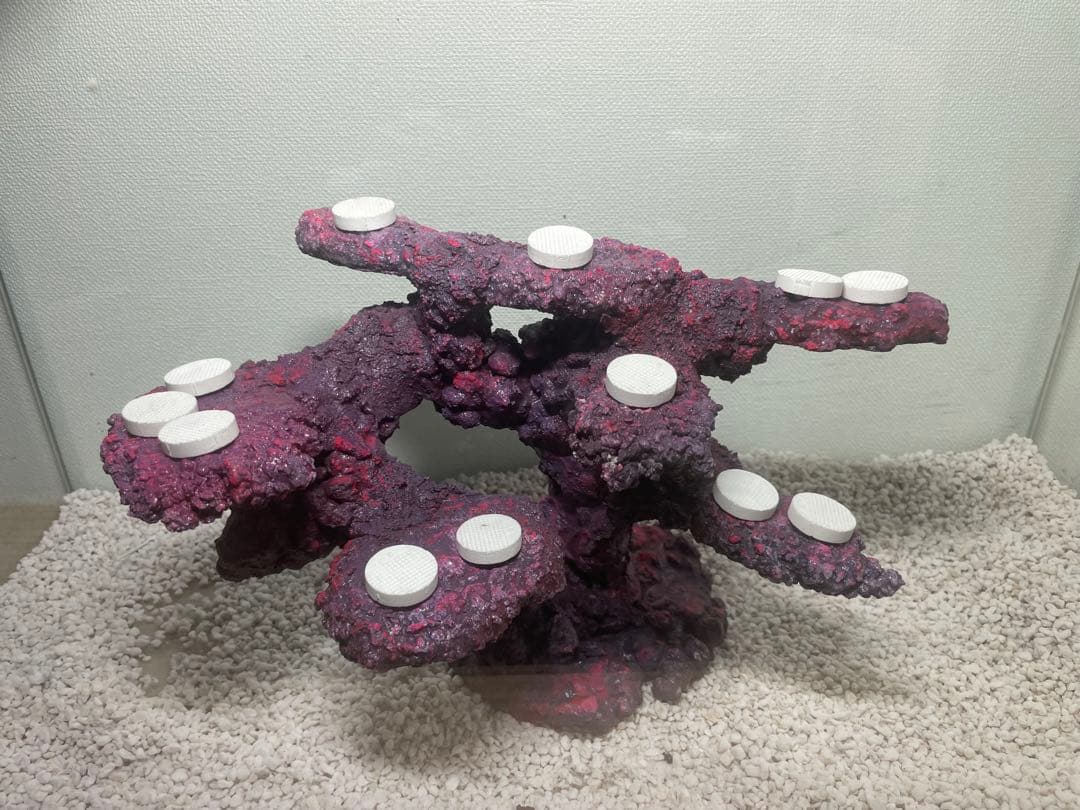 【送料無料】人工ライブロック　PHR20／12穴加工　アク抜き済み安心塗料使用