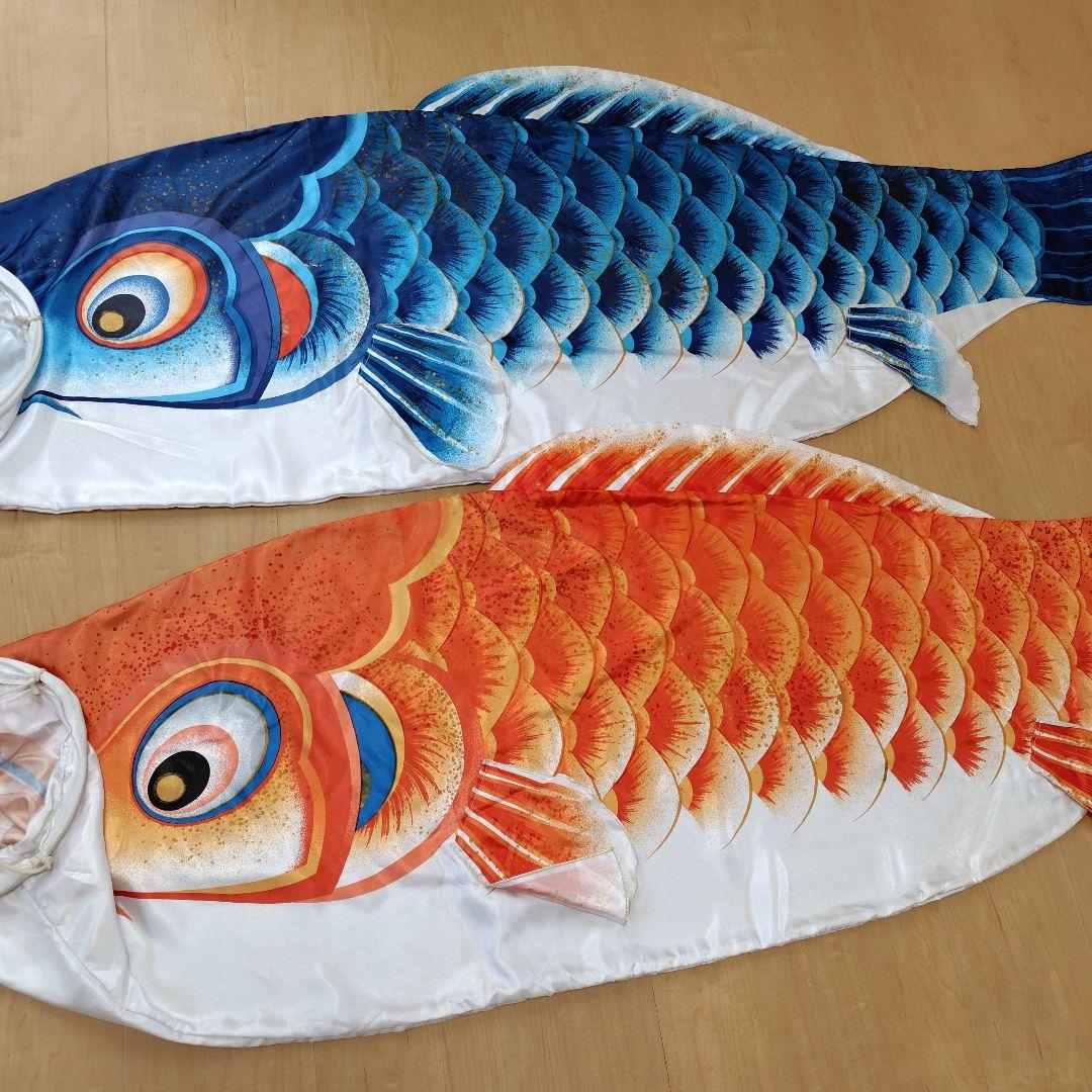山敬 鯉のぼり　吹き流し・鯉のぼり4匹セット