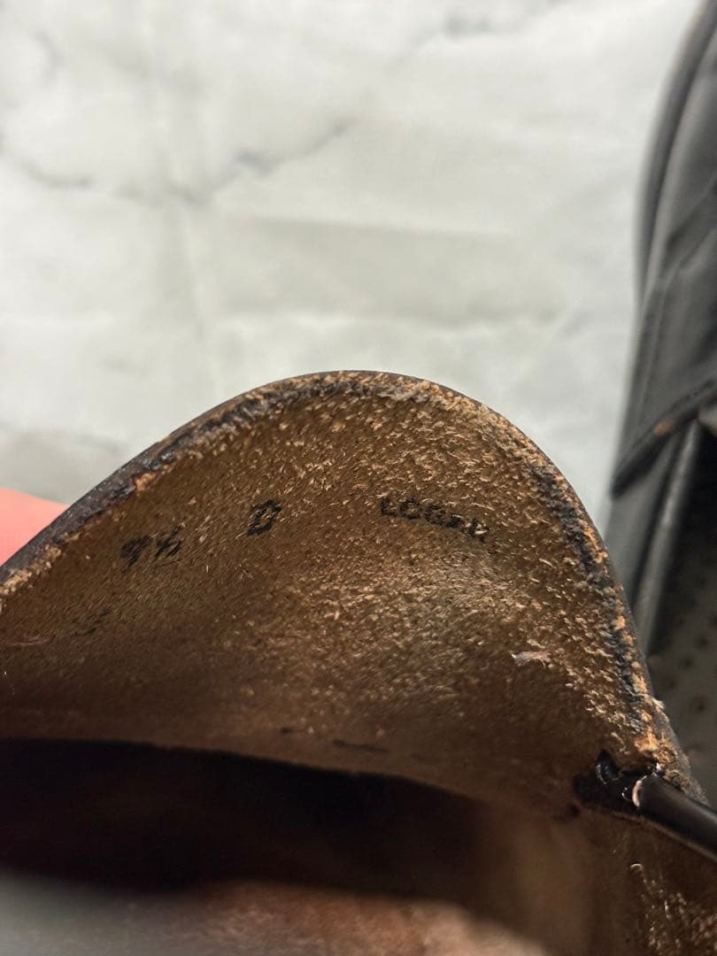 【王道】ghbass logan ローガン ペニーローファー 黒　us9.5