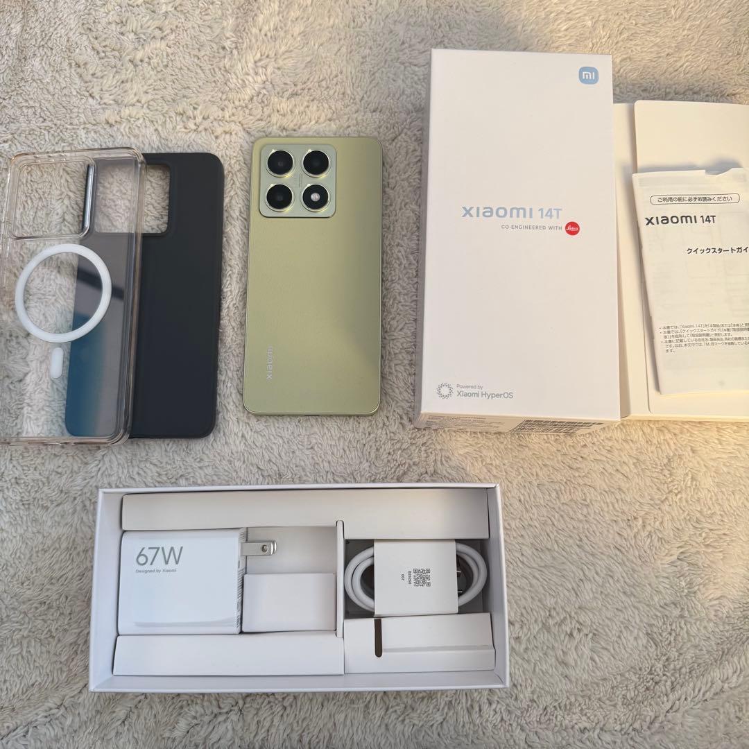 Xiaomi14T レモングリーン オンライン限定色 ライカ　最終値下げ