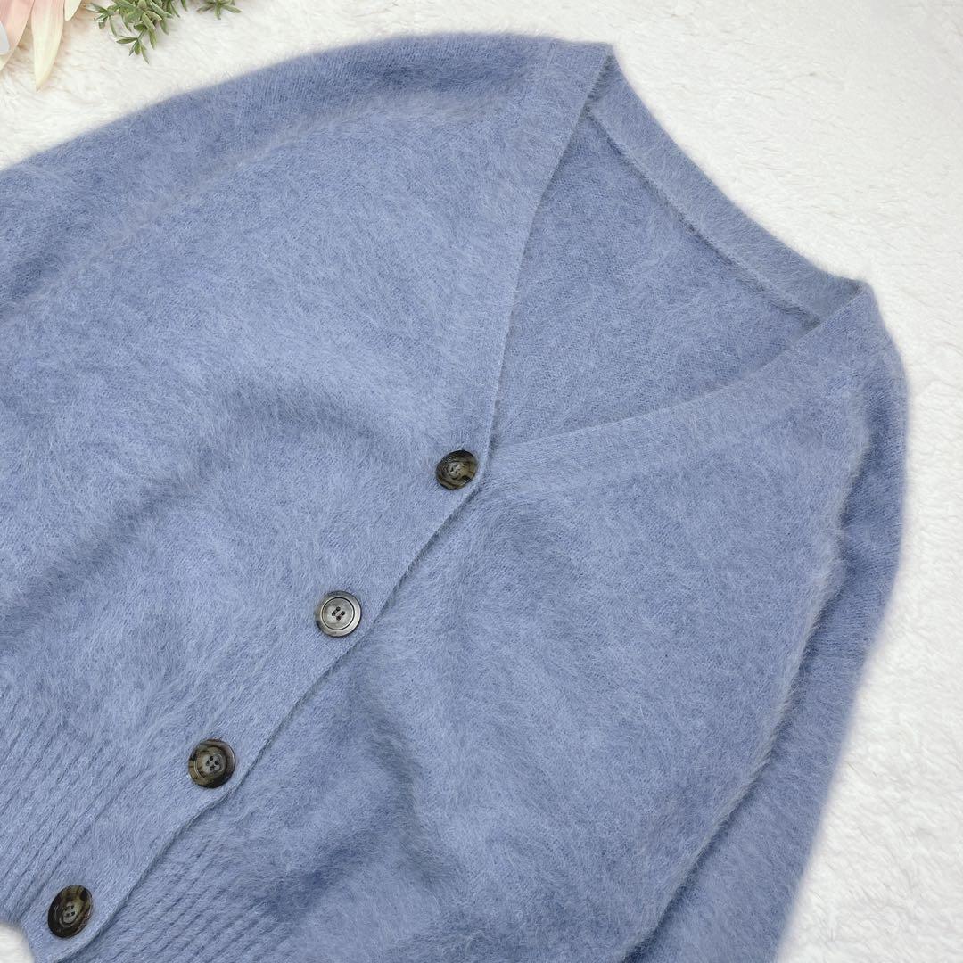 極美品✨22AW ウィムガゼット　カシミヤ混 FOXEY 2way カーディガン