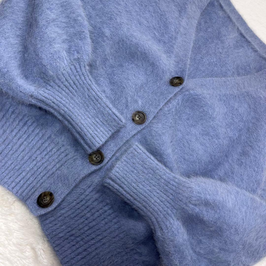 極美品✨22AW ウィムガゼット　カシミヤ混 FOXEY 2way カーディガン