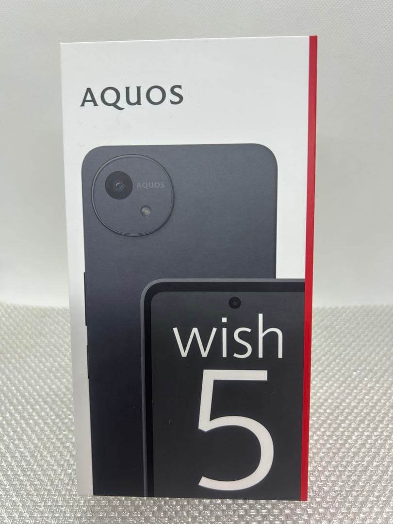 AQUOS wish 5 黒（スミ）