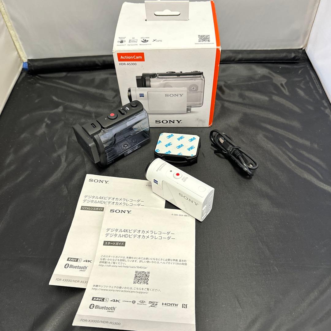 SONY HDR-AS300 アクションカム 付属品あり