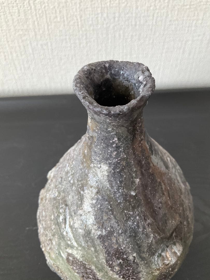 信楽焼　古谷和也　信楽窯変徳利　窯変　徳利