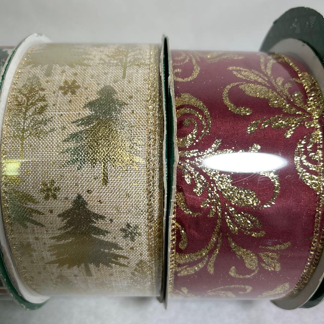 クリスマスリボン 5個セット