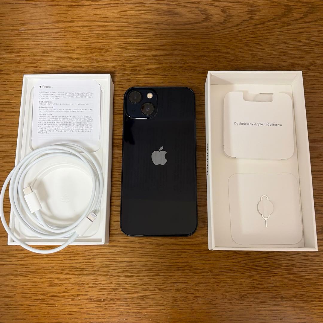 iPhone13 256GB ミッドナイト バッテリー残量85% simフリー