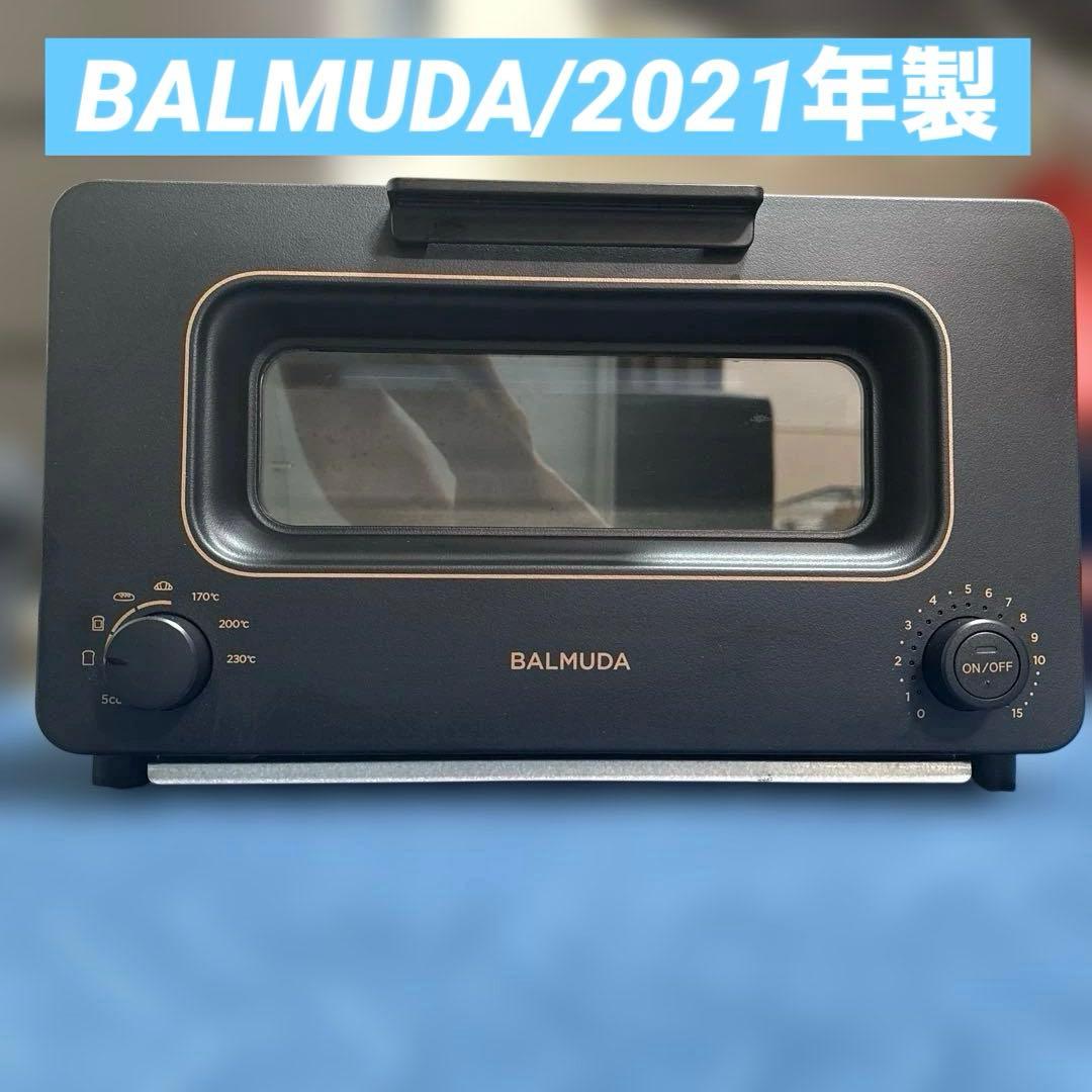BALMUDA トースター 黒　2021年製　K05A-BK