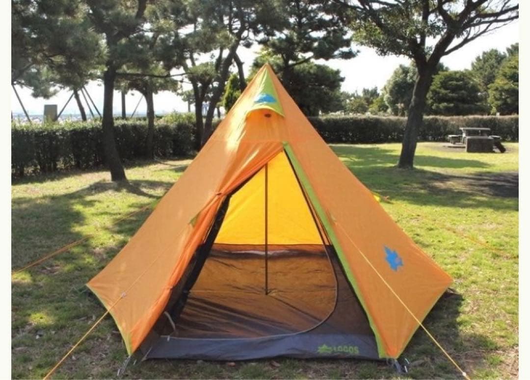 LOGOS The Tepee 300 ワンポールテント 快適シート付き