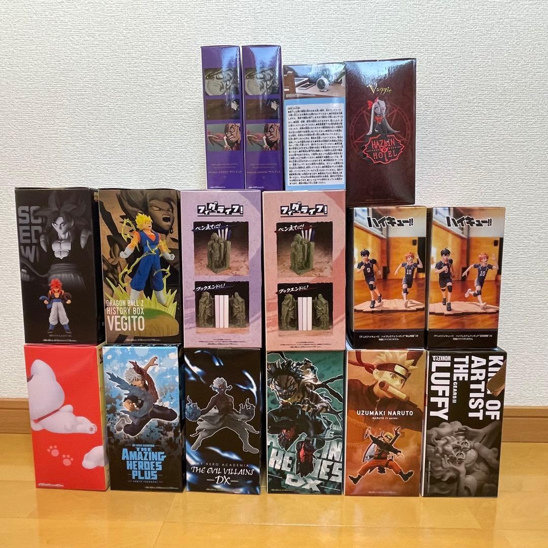 【新品未開封】プライズフィギュア　まとめ売り　28個　NARUTO 鬼滅の刃