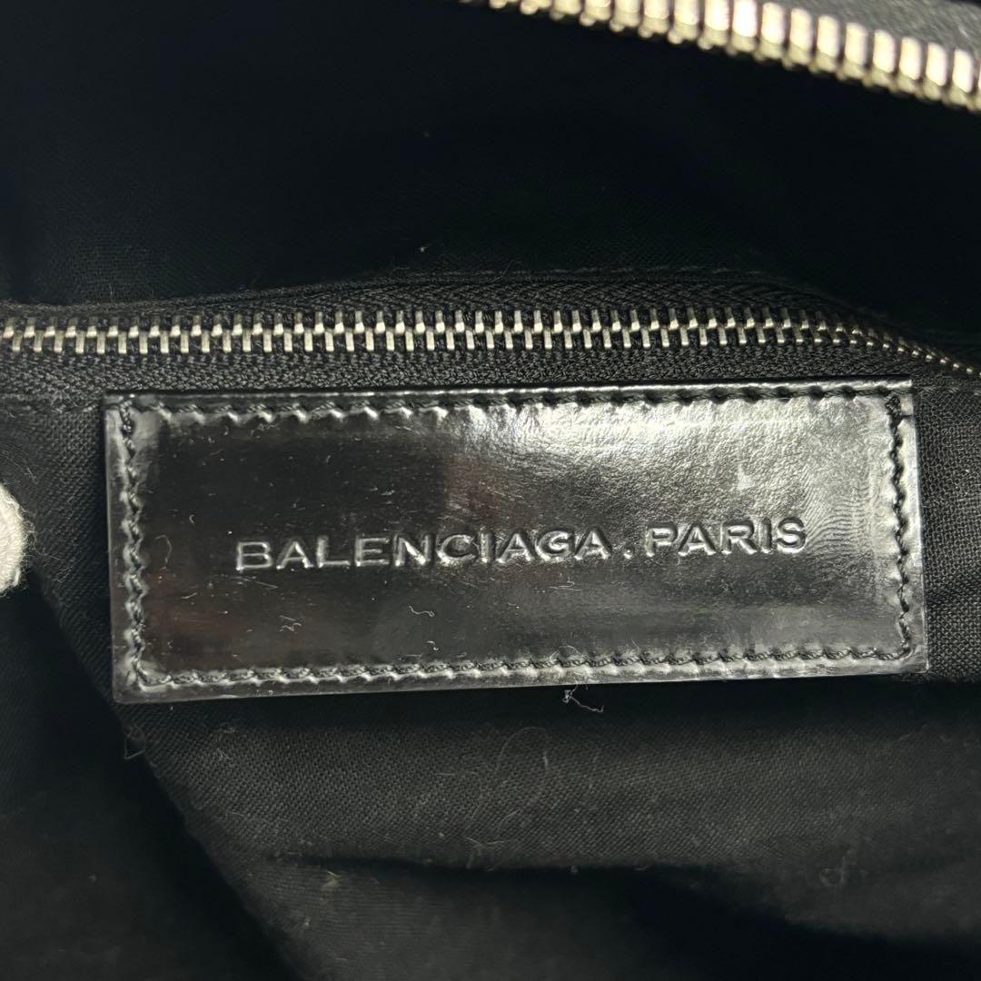 【美品】BALENCIAGA バレンシアガ シティ ボストンバッグ