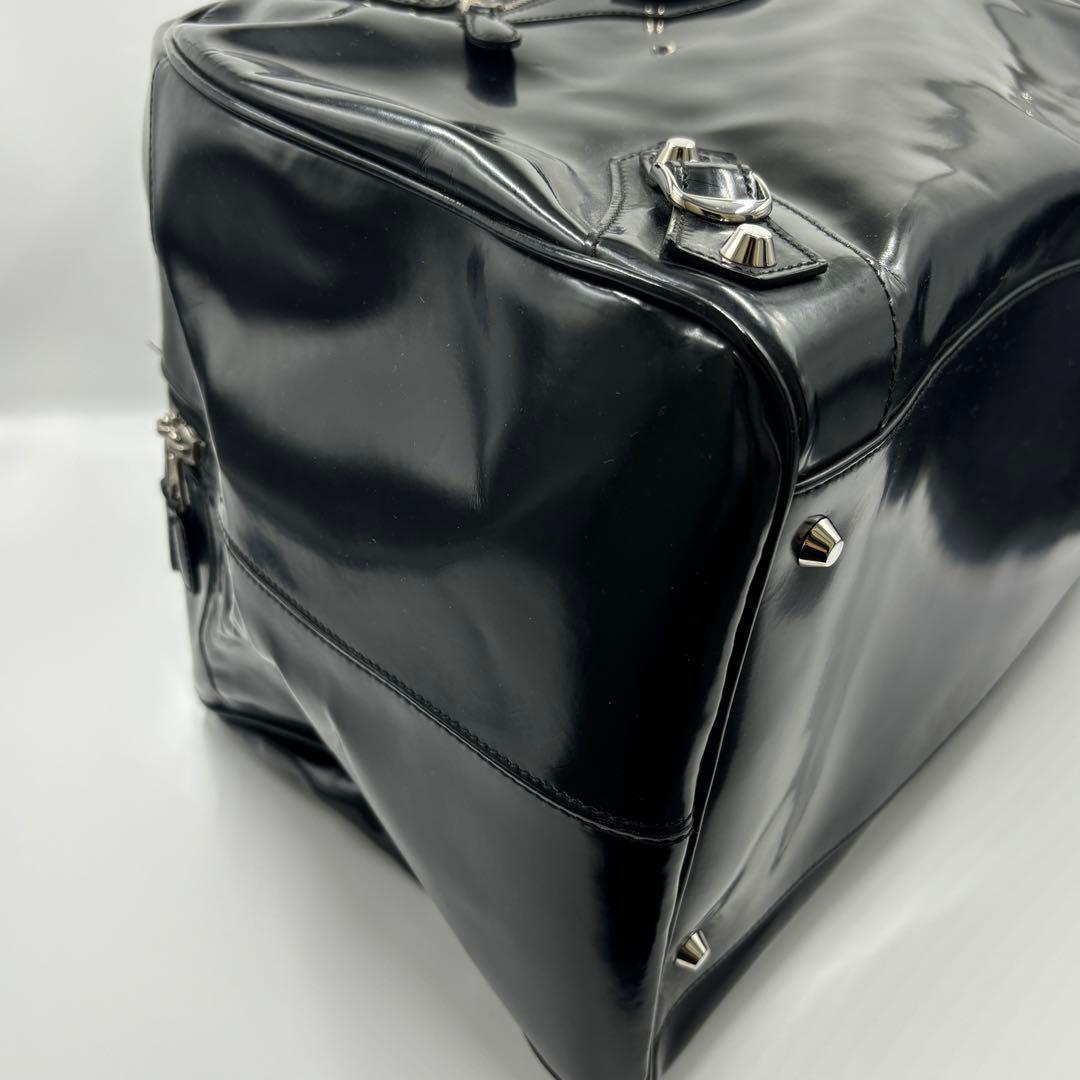 【美品】BALENCIAGA バレンシアガ シティ ボストンバッグ