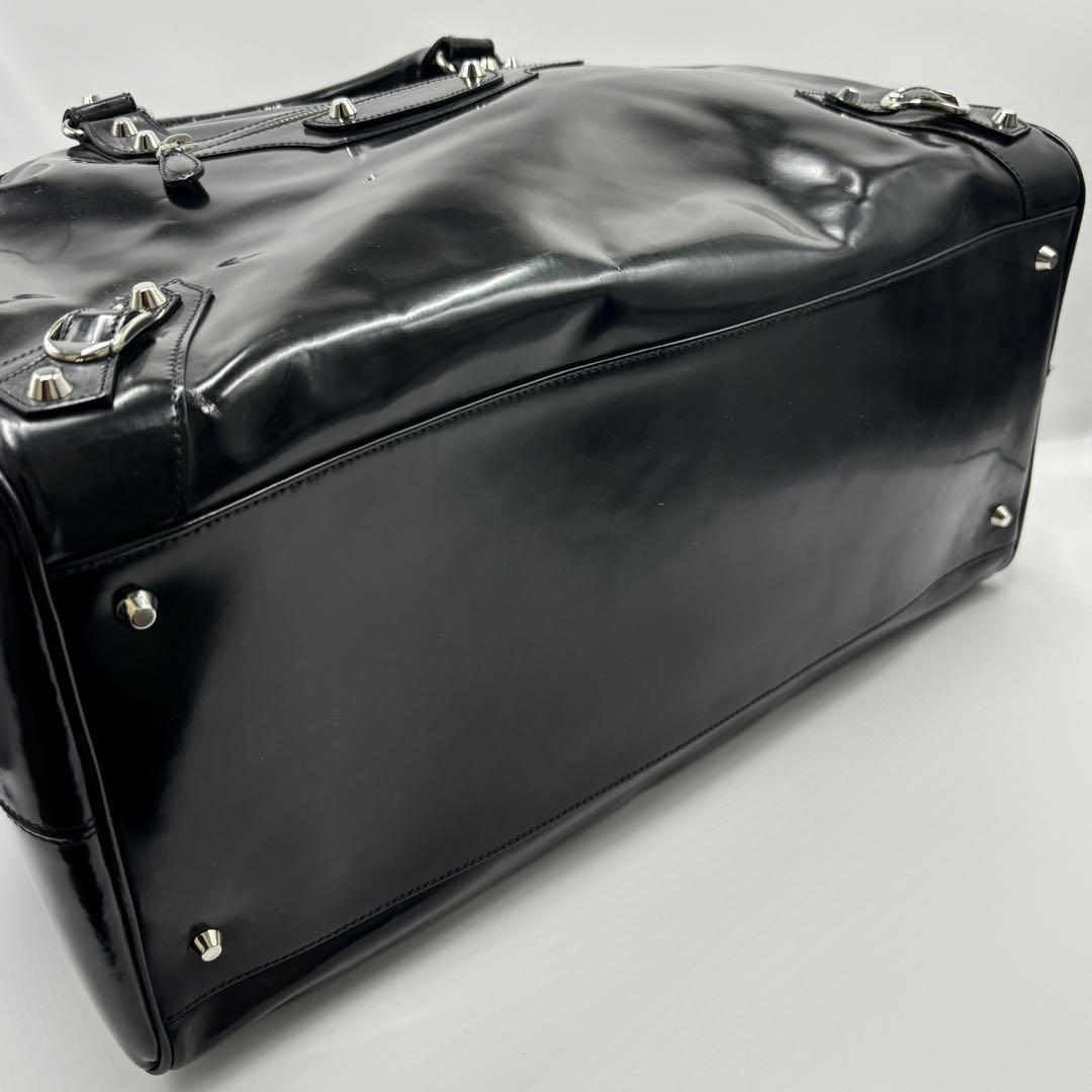 【美品】BALENCIAGA バレンシアガ シティ ボストンバッグ