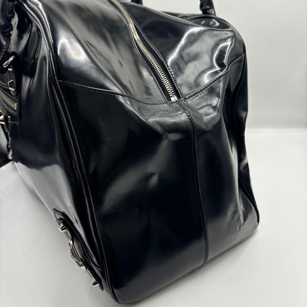 【美品】BALENCIAGA バレンシアガ シティ ボストンバッグ