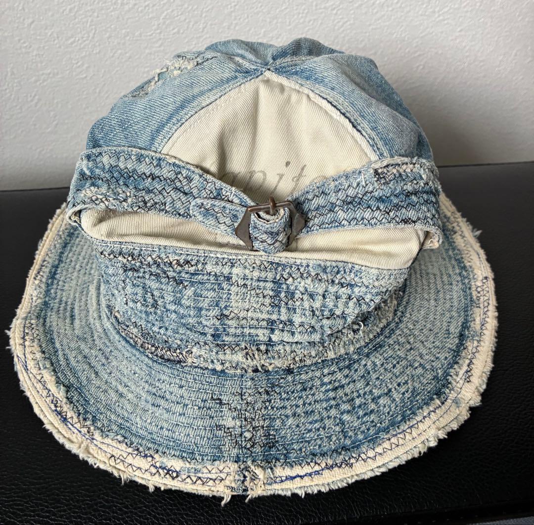 kapital 11.5ozデニム　老人と海HAT（クラッシュリメイク）