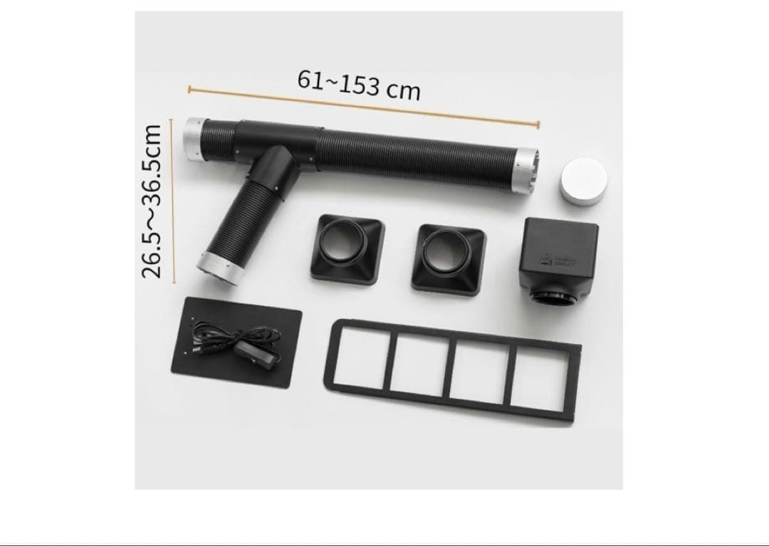 261024 F2卓上型煙吸収装置　吸煙ファンUSB給電