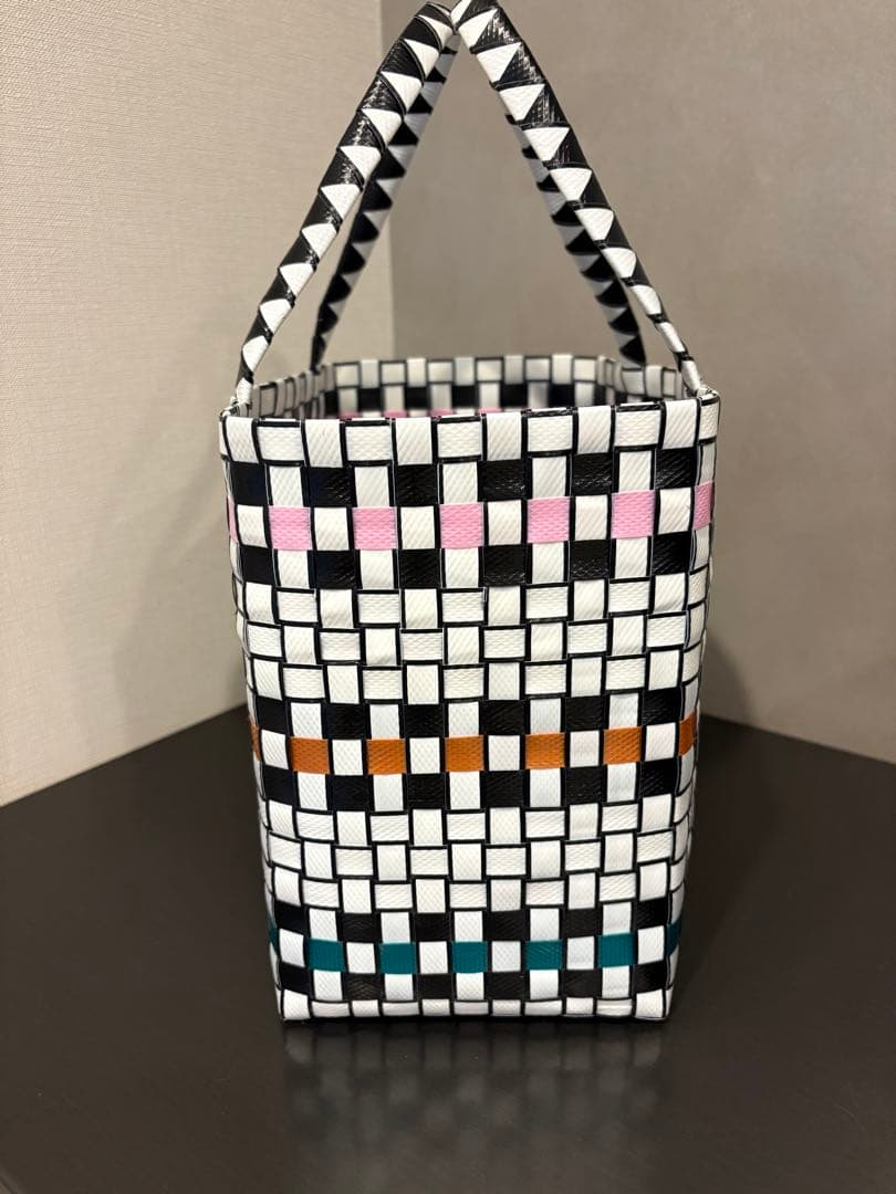 美品　マルニ　カゴバック　正規品