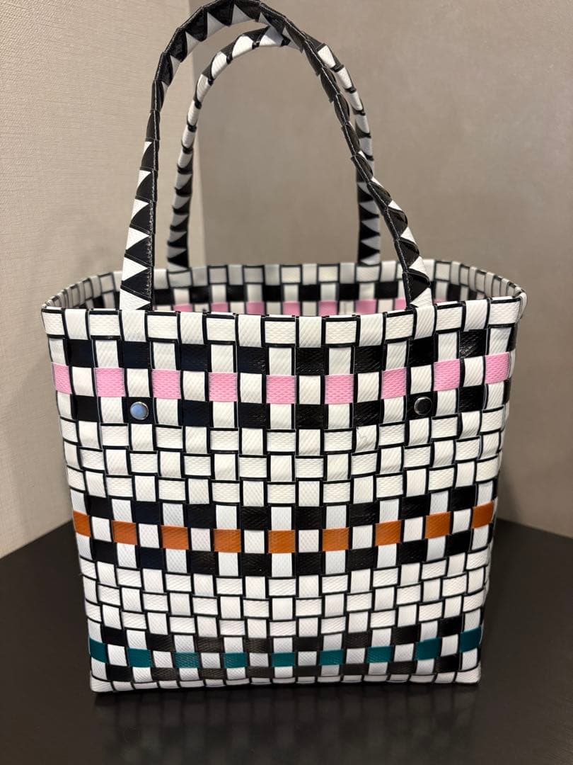 美品　マルニ　カゴバック　正規品