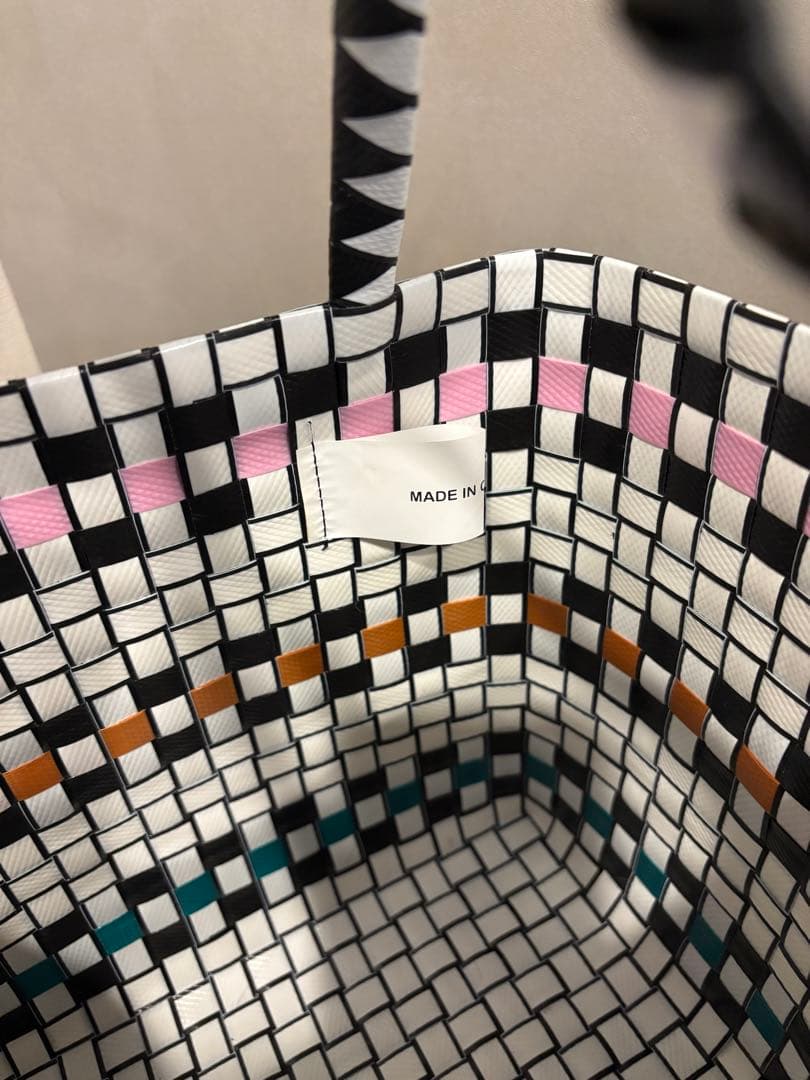 美品　マルニ　カゴバック　正規品