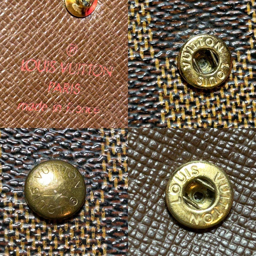 【お値下応相】LOUIS VUITTON 三つ折り　　ダミエ　長財布