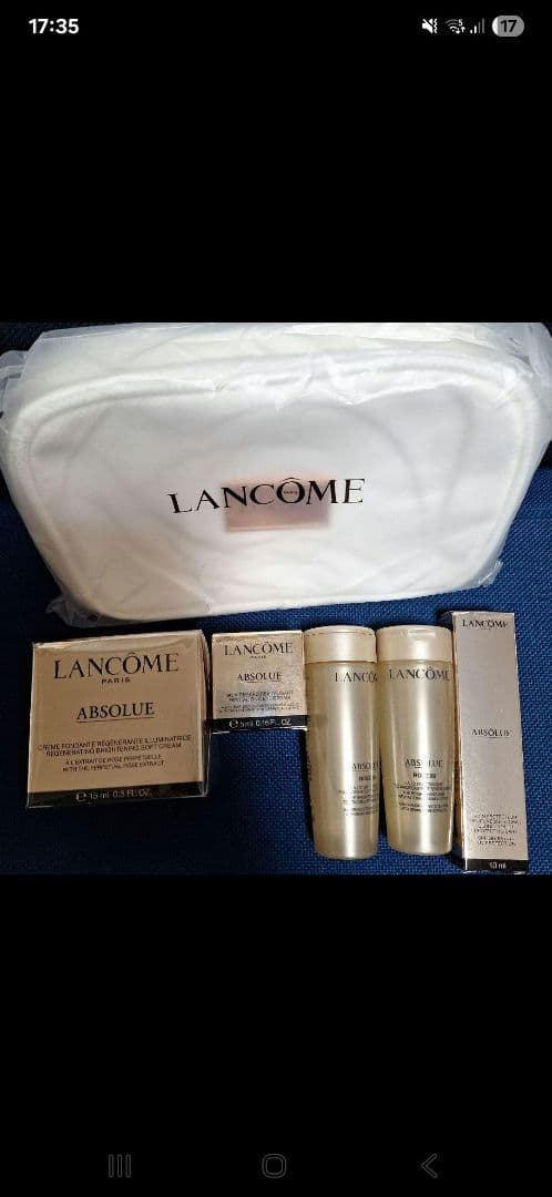 LANCOME ABSOLUE トライアルセット+ポーチ