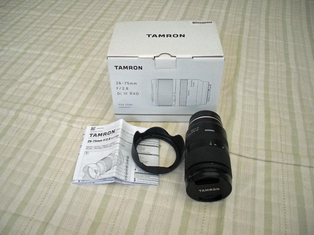 タムロン28-75mm F/2.8 DiⅢRDX(A036)ソニーE 中古美麗品