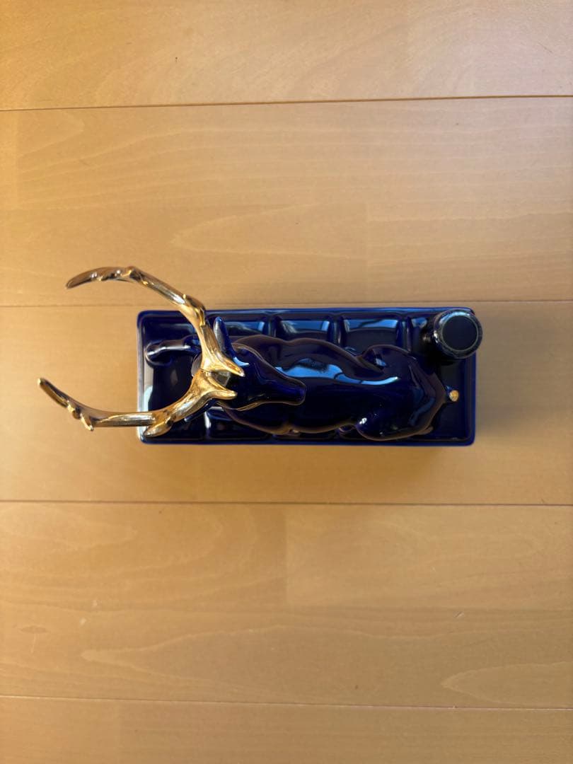 HINE XO リモージュ　シカ型　青陶器　700ml