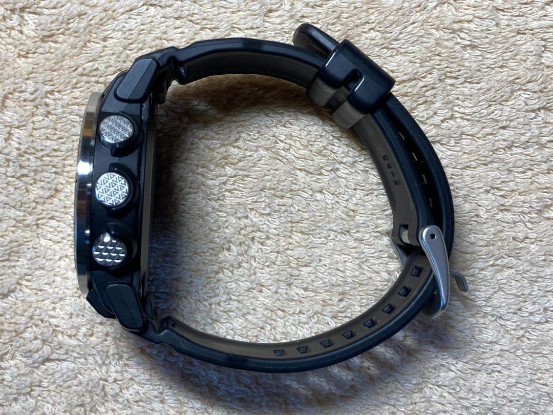 プロトレック PRO TREK PRW-35-1AJF ブラック 保護フィルム付