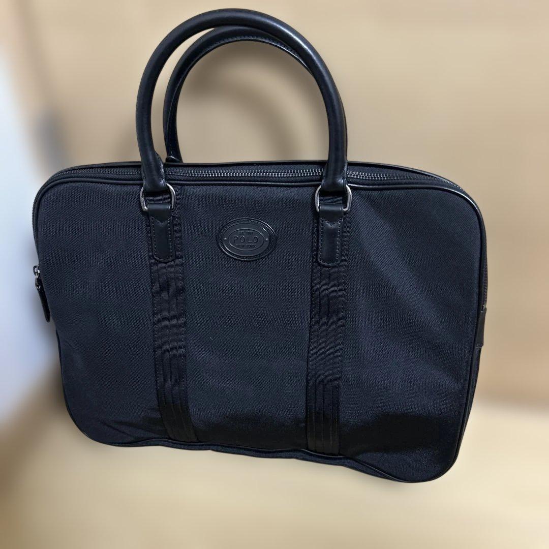 【極美品】POLO　ポロラルフローレン　2WAY ブリーフ　ビジネスバッグ